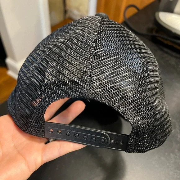 ALO Yoga District Black Trucker Hat - Picture 2 of 4